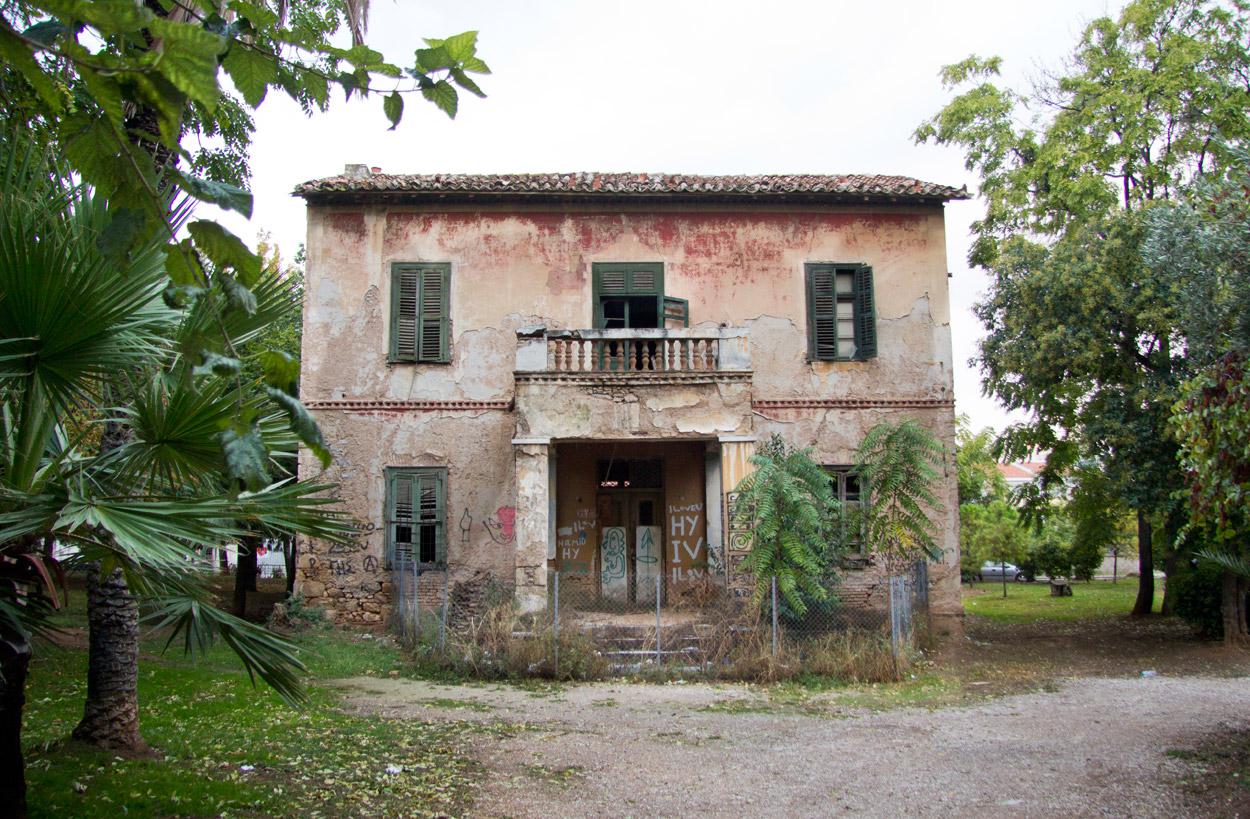 The Villa Klonaridis-Fix under restoration